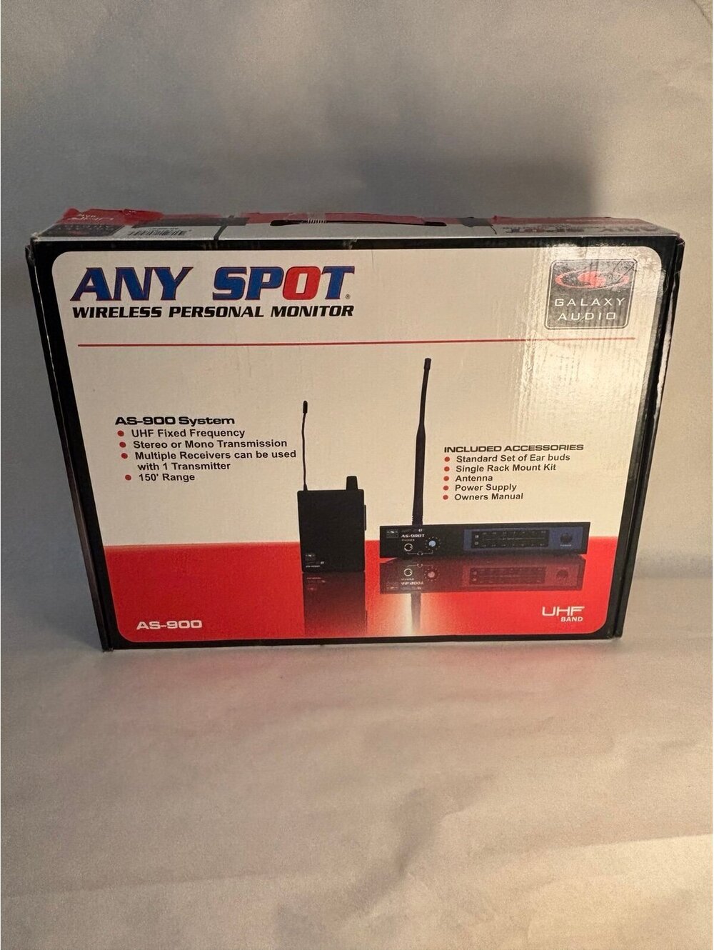 Galaxy Audio ANYSPOT AS-900 wireless personal moniter